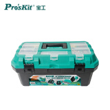 宝工（Pro'sKit）工具箱 加强双层型 多功能14寸收纳箱 SB-1418