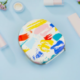 有素适用漫步者W820NB耳机收纳包双金标头戴式蓝牙耳麦保护套硬壳盒子 【抽象画】漫步者W820耳机收纳包