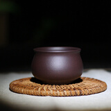 鲍鼎泰 紫砂杯品茗杯 纯手工主人杯单杯功夫茶具 广口尊