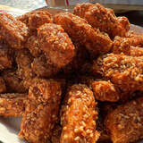 简滋四川叙永麻辣豆腐干油炸零食酥脆现做现发特辣长条脆款小吃 甜辣长条脆