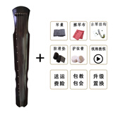 悟神韵 古琴 七弦琴优质桐木 民族乐器入门初学古琴 棕色伏羲式+六件套