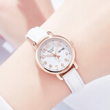 迪士尼（Disney）女士手表时尚潮流双日历少女腕表初中高中学生手表女 MK-11492W2