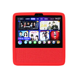 小度 在家X8智能音箱充电底座10000mAh外置电池硅胶套X10红外2充电电池1C1S移动电源 保护套+电池红色1W毫安【X8用】