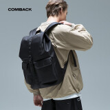 COMBACKcomback新品FIDLOCK磁力扣大容量男女运动双肩包电脑潮流百搭休闲 黑色