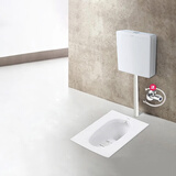 法恩莎（FAENZA） 蹲便器自洁施釉冲水箱套装防臭防滑陶瓷蹲坑蹲厕便池套装 预售 5601*带水箱【带存水弯高度310】