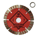 小蜜蜂玻化砖切割片大理石瓷砖切割机刀片微晶石干切石材锯片 【小蜜蜂丰收】石材干切经典114