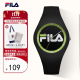 斐乐（FILA）手表男女情侣手表学生硅胶运动防水果冻表 FLL38-671-006