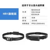 KLARUS 凯瑞兹 HR1强光头灯夜钓鱼灯充电式户外越野跑步登山防水探照灯 黑色PLUS旗舰版（PP20电池盒）