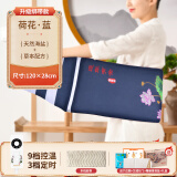 睡德康海盐热敷包电加热盐袋护肩保暖护腰带艾灸包粗盐热敷袋理疗袋艾盐包电热大盐袋子 升级绑带款·荷·蓝 智能款