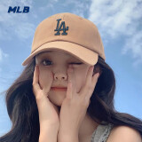 美职棒（MLB）旗舰官网男女帽子运动休闲鸭舌帽情侣遮阳帽软顶棒球帽 / 洛杉矶道奇队/棕色/CP15 F