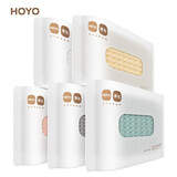 HOYO日本毛巾 抗菌A类纯棉成人毛巾男士 吸水速干纱布女儿童洗脸洗澡 本白+奶黄+冷灰+千草+樱若 100g *33*74cm 密封包装