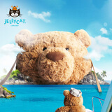 Jellycat巴塞罗熊包包可爱动物毛绒玩偶玩偶包包斜挎包送礼娃娃生日礼物 巴塞罗熊包包 One Size