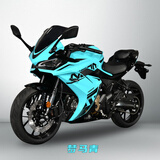 诺马摩托车跑车极影325s双缸水冷重型机车跑车仿赛整车可上牌 梦马青（总价17980元）