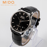 【二手95新】美度(MIDO)贝伦赛丽M8600自动机械男表38mm手表奢侈品钟表腕表瑞表回收鉴定 金属刻度 黑盘-皮带M8600.4.18.8