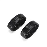 宸劲佰（CHENJINGBAI）男士皮带腰带扣头牛皮真情人节软3.0窄裤带卡子无单带身单扣头3.5 皮带圈2个  配3.4-3.8cm带身