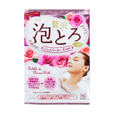 牛乳石硷日本牛牌cow牛乳石碱泡泡浴粉入浴剂牛奶浴超多泡泡浴缸泡澡浴盐 玫瑰花香