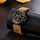 机械公爵（TSAR BOMBA）开学季必备benyar男石英表男士休闲商务自送男友营学生考试手表