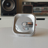 赛塔林（syitren）R400 CD机 复古纯CD播放机 光盘光碟专辑播放器 蓝牙连接 七夕情人节礼物 星空银套装