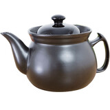 美味世家陶瓷煲汤锅具养生壶全自动分体式电子中药壶煎药壶煎药锅中药煲粥煎药器熬药罐煮药电砂锅 3升黑色药壶 不带电炉