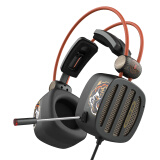 西伯利亚(XIBERIA) S21敦煌版天威瑞虎联名定制款游戏耳机头戴式电脑耳机7.1声道赛博朋克国潮吃鸡耳麦黑色