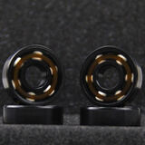 酷秀陶瓷轴承轮滑溜冰鞋滑板车漂移板白陶轴承 一盒 16个（送8个飞碟）