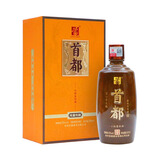首都贵州陈酿酒酱香型白酒纯粮食酒高标酱酒礼盒装 53度 500mL 1瓶