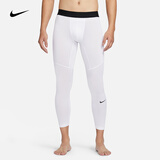 耐克（NIKE）男子透气休闲运动裤健身户外速干紧身裤舒适导湿训练运动内裤 FB7953-100 L
