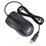 爱国者（aigo） 爱国者 电脑鼠标 有线鼠标USB接口笔记本台式电脑家用商务办公用 男女通用鼠标 有线鼠标（轻音款）（线长1.3米左右）正常版