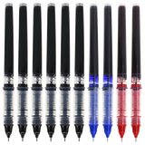 晨光（M&G） 文具中性笔KINO直液式走珠笔速干学生水笔黑色0.5针管尖考试签字笔ARPM1701 配套笔芯 6黑2红2蓝 可备注