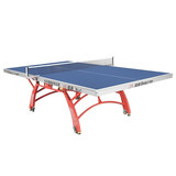 双鱼（DOUBLE FISH）双鱼标准乒乓球台233室内家用移动折叠式乒乓球桌案子家用大赛台 翔云X1（18MM板）