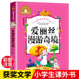 爱丽丝漫游奇境 彩图注音版 一二三年级课外阅读书必读世界经典儿童文学少儿名著童话故事书