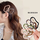 杰唯伊发夹云朵碎发bb夹前额刘海一字侧边夹子头饰发卡子女后脑勺 BH-FJ092混色2个装