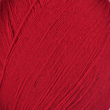 恒源祥小囡牌高支纯羊毛开司米细毛线团手编羊毛外套毛衣线全毛新品绒线 223红 62.5克 /团