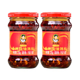 陶华碧老干妈辣椒酱调味 香辣脆油辣椒210gx2瓶