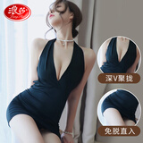 浪莎情趣内衣性感睡衣包臀裙秘书制服诱惑角色扮演sm情趣用品内裤套装