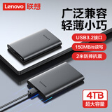 联想（Lenovo） 移动硬盘F308/F309 USB3.0高速可加密移动硬盘手机电脑通用硬盘 F508【24年新品】2TB 套餐1【硬盘+硬盘包】