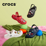 卡骆驰crocs洞洞鞋贝雅男鞋女鞋轻便耐磨一脚蹬拖鞋休闲鞋|10126 深蓝-410 45 (290mm)