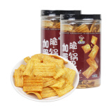 无名小卒加蛋脆锅巴(香辣味)180g *2罐 酥脆薯片休闲零食