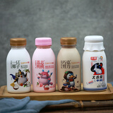 光明一只椰子椰汁奶大白兔奶糖牛奶巧克努力含乳饮品250ml/瓶低温饮品 4个口味 各2瓶