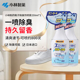 小林制药（KOBAYASHI）鞋袜除异味喷雾 日本进口运动鞋去异味消臭剂250ml*2 瓶