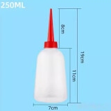 博雷奇加厚胶水瓶空瓶点胶壶塑料工业用酒精壶尖嘴壶机油壶机油瓶尖嘴瓶 加厚250ml