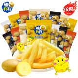 脆升升蜂蜜黄油原切薯条520g（20g*26包）混合味薯片解馋零食非膨化小吃