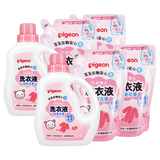 贝亲（Pigeon）婴儿洗衣液宝宝儿童专用酵素去污无酒精(甜美花香)6L囤货装