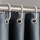 云瑾 99%强遮光宿舍床帘上铺下铺加厚不透光布帘子学生男女寝室围帘 全遮光-灰黑(1片帘 遮正面 ) 120cm*200cm 下铺