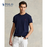 Polo Ralph Lauren 拉夫劳伦男装 经典版型针织圆领短袖T恤RL13256 400-蓝色 2XL
