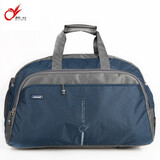 奥利·帝克旅行包男大容量旅游行李袋女出差短途手提包轻便行李包休闲健身包 宝蓝色 45L升级款大号：可套拉杆