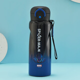 迪士尼儿童直饮保温杯男女小学生水壶水杯提绳放书包保温水杯带吸管 蜘蛛侠直饮保温杯480ml