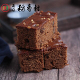 北京稻香村休闲糕点 饼干 北京特产 中华老字号 早餐点心办公室零食茶点面包 松仁枣糕（2块装）180g