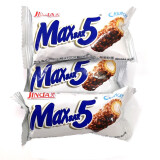 锦大 Maxbar5 花生夹心巧克力棒果仁棒网红办公室零食年货 散称500g（约20支左右）