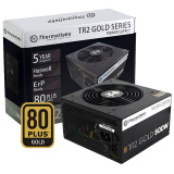 Thermaltake（Tt）额定500W TR2-500 电脑电源（80PLUS金牌/5年保固/主动PFC/智能温控风扇/支持背线）